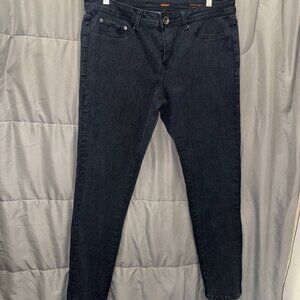 Dollhouse Skinny Leggings Women’s 15 Black Corded Stretch Denim Cotton Blend